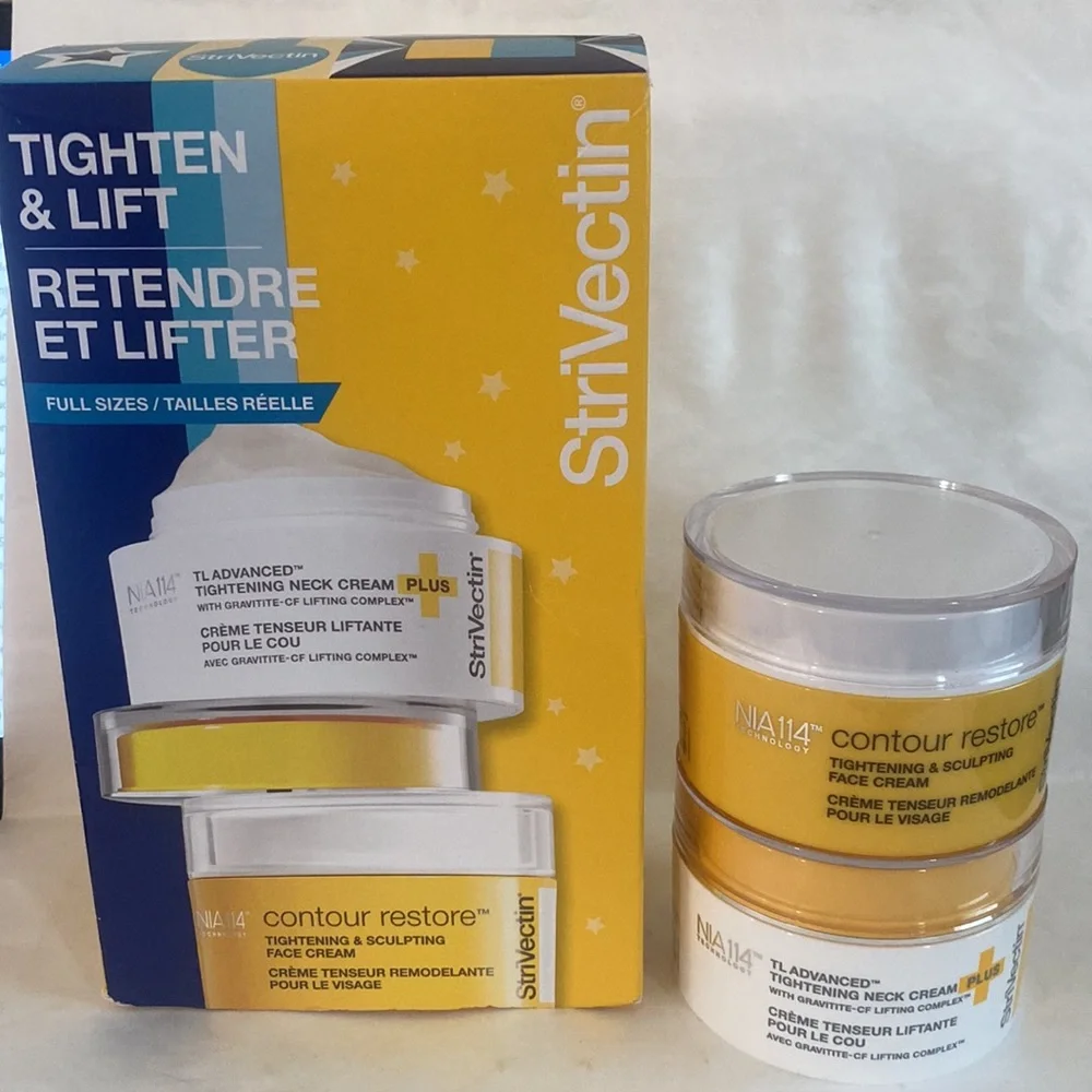STRIVECTIN 2p Tighten & Lift Duo Kit Full Sizes NIB $200 Value
